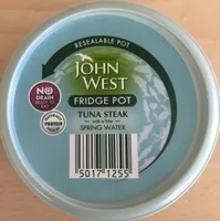 TUNA STEAK with a little SPRING WATER