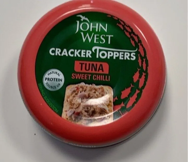 Cracker Toppers Tuna Sweet Chilli imp