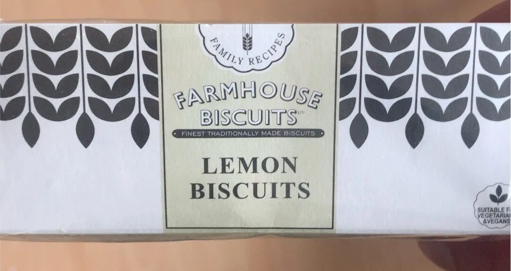 Lemon biscuits
