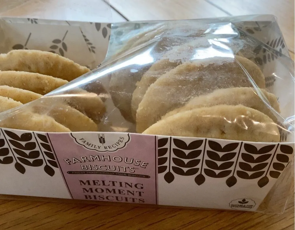 Melting moment biscuits
