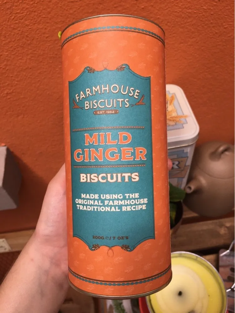 Biscuit mild ginger