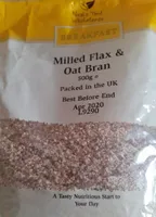 Milled Flax & Oat Bran