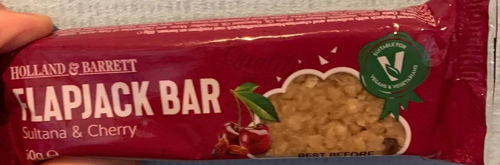 Flapjack Bar, Sultana & Cherry