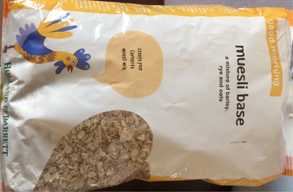 Muesli base
