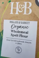 Wholemeal spelt flour