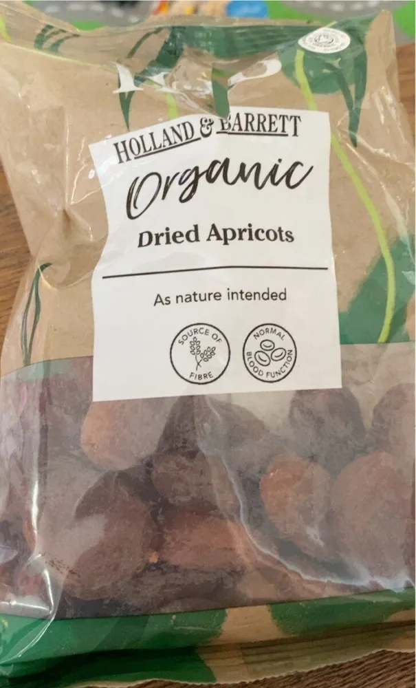 Dried apricota