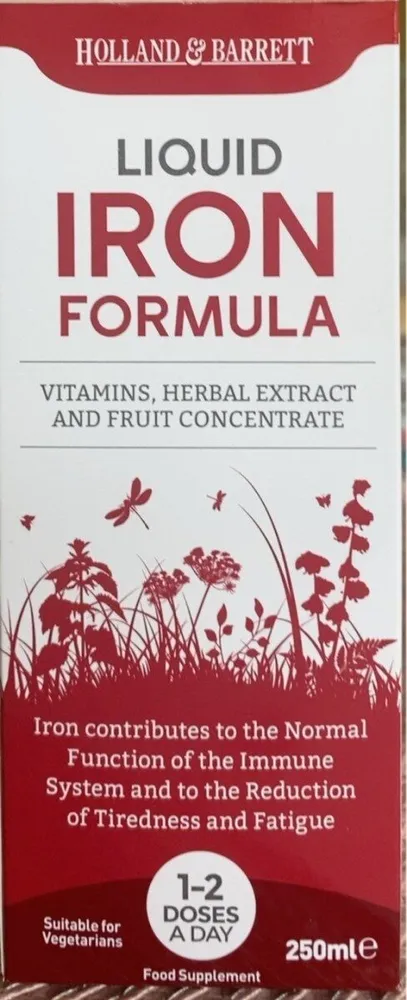 Liquid Iron Formula
