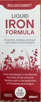 Liquid Iron Formula