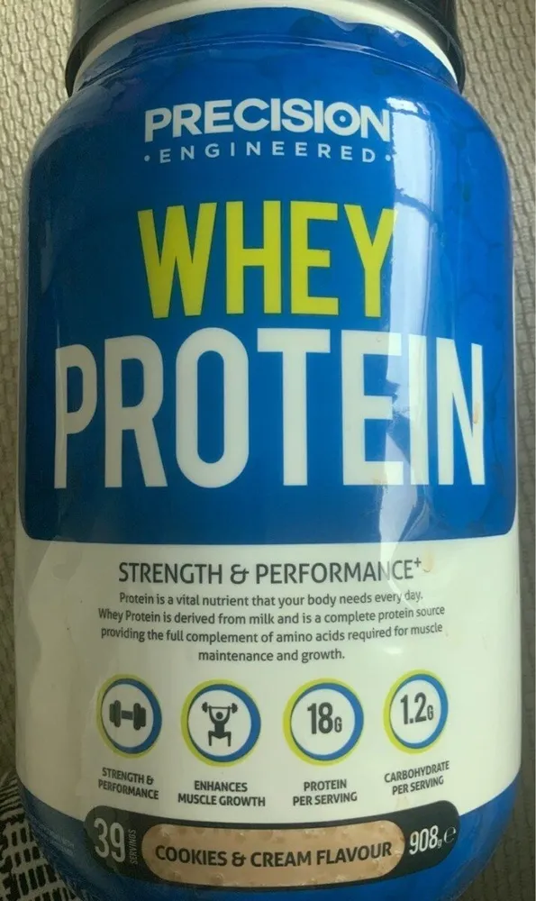 Precision Engineered Whey Protein Cookies and Cream