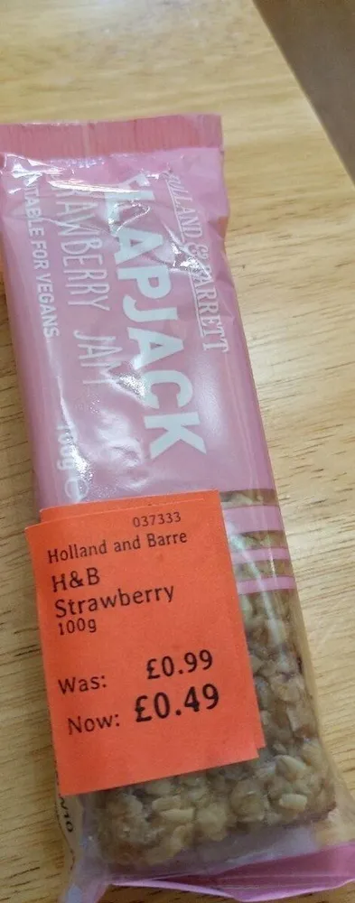 Flapjack Strawberry Jam