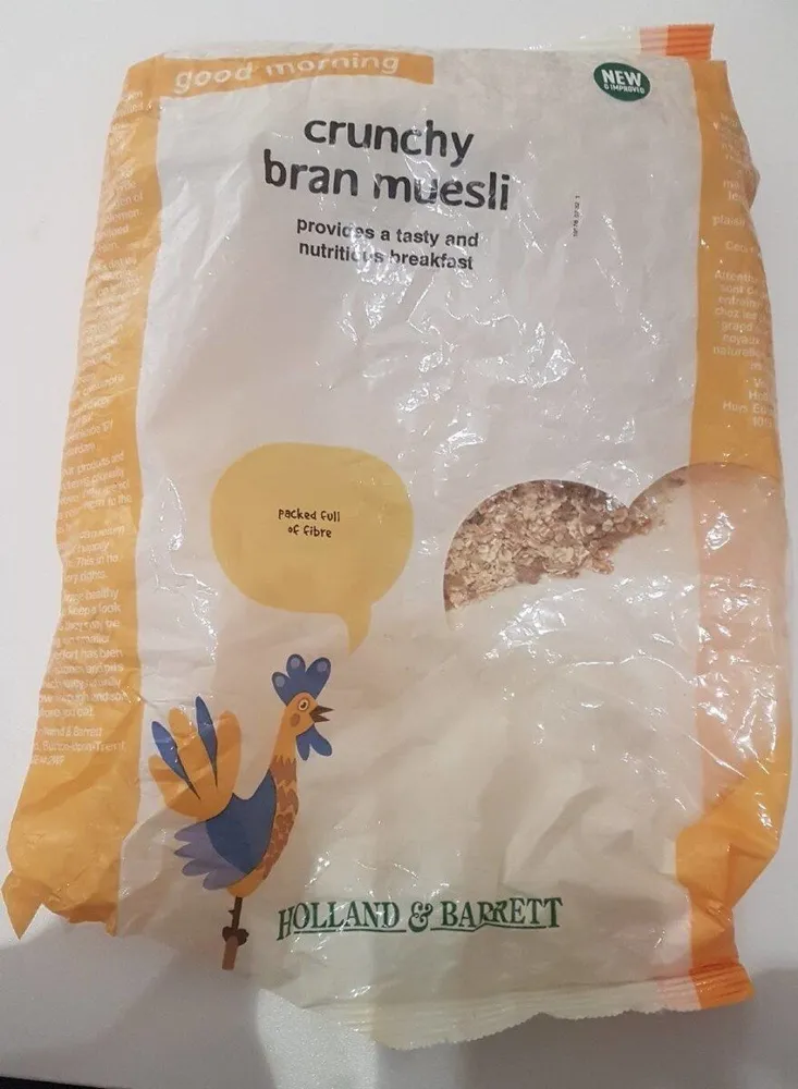 crunchy bran muesly