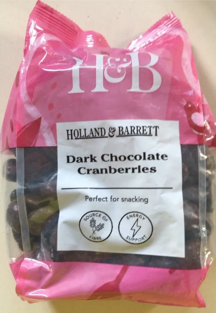 Dark chocolate Cranberries