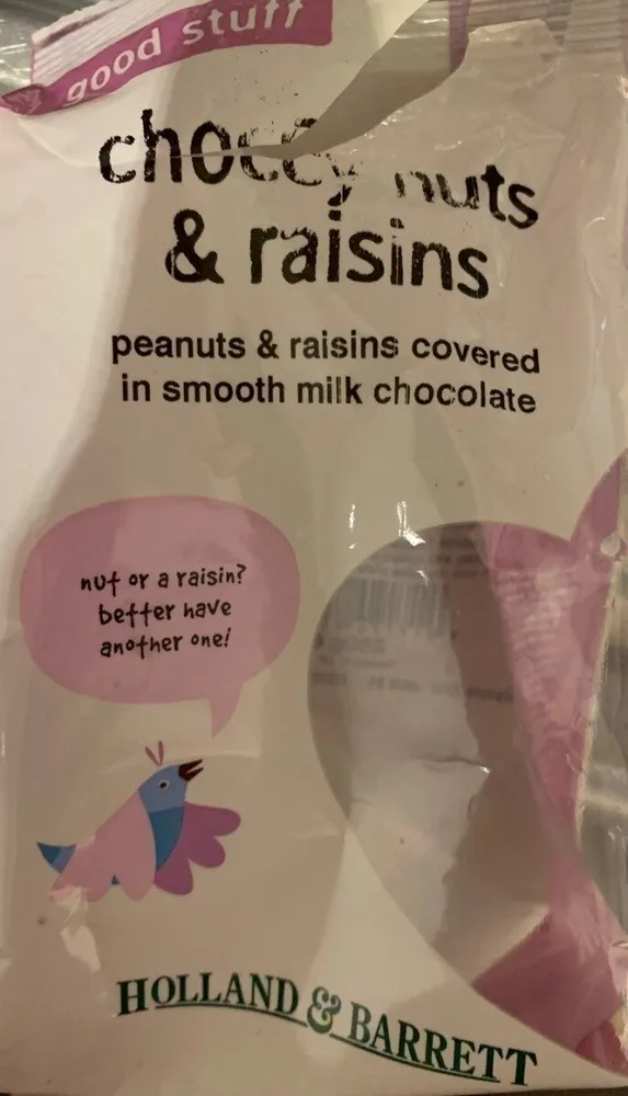 Choccy nuts&rasins