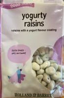 Yogurty raisins