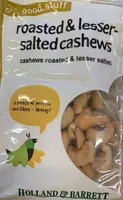 Roasted & Lesser-salted cashews