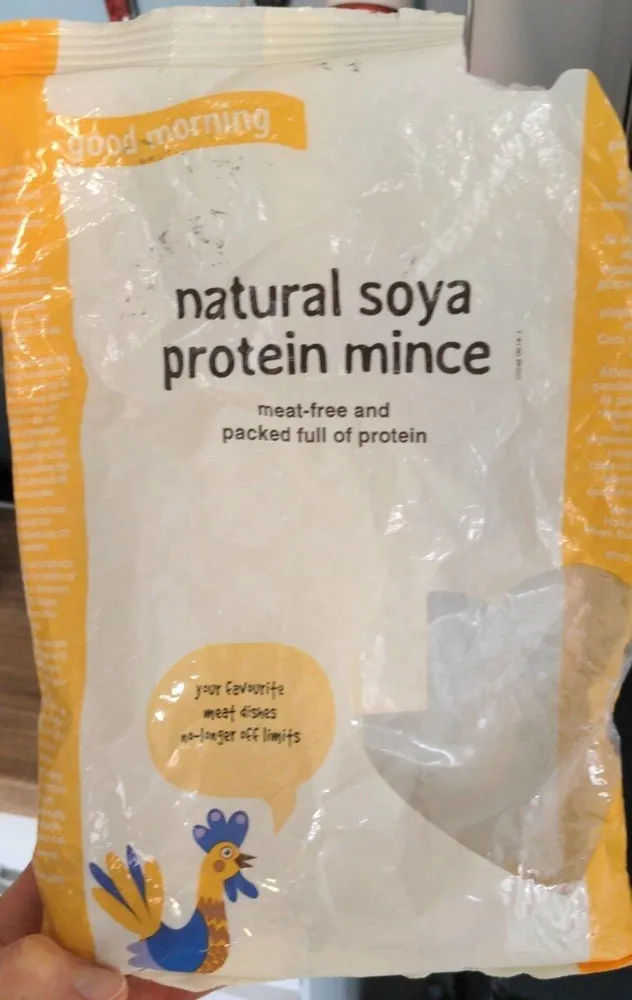 Natural soya protein mince