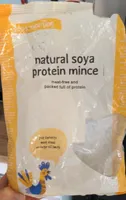 Natural soya protein mince