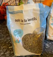 Ooh la la lentils