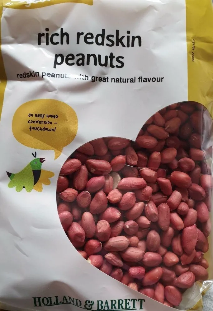 Rich Redskins peanuts