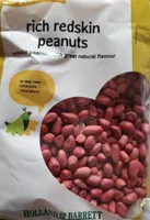 Rich Redskins peanuts