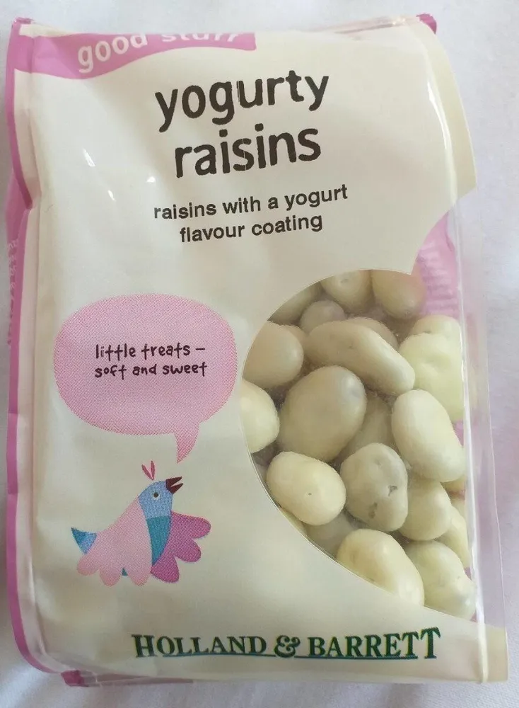 Yogurty raisins