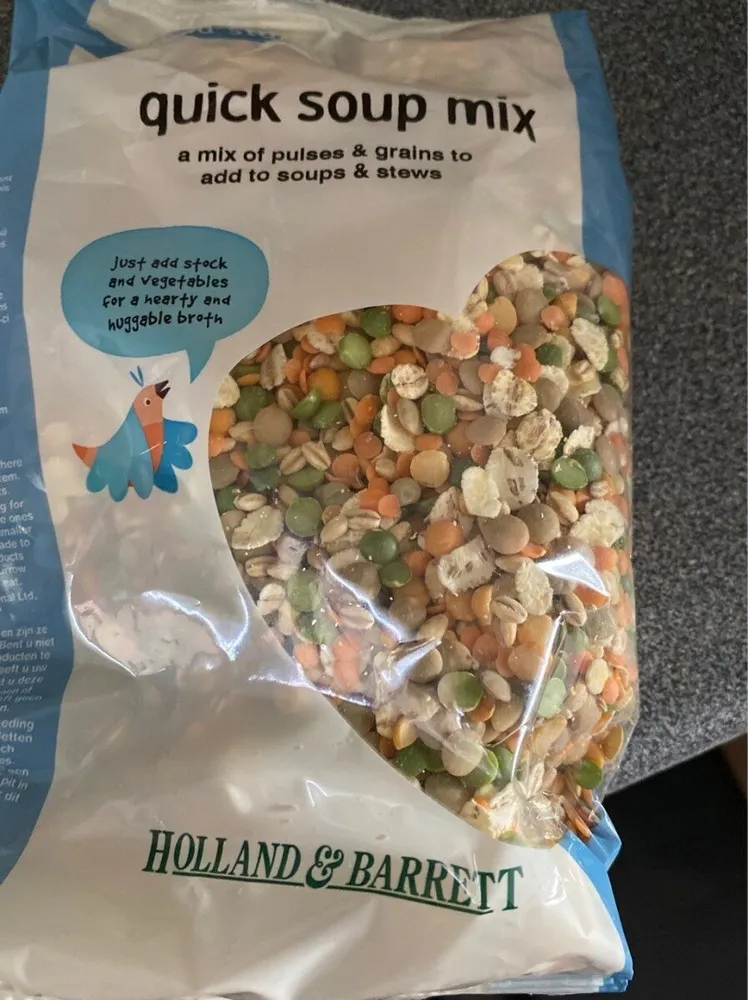 Quick soup mix