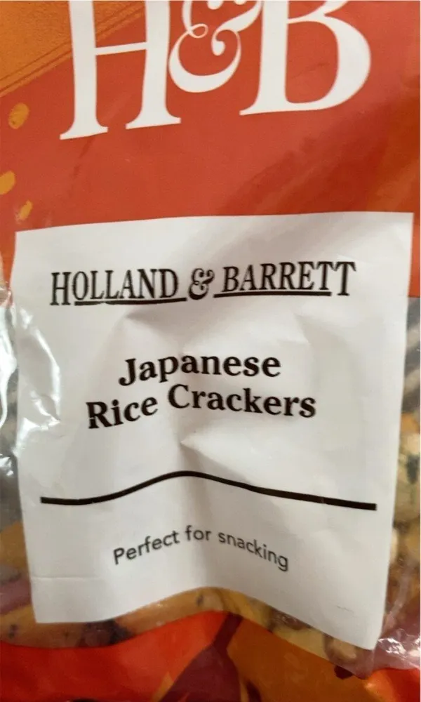 Japanese rice crackers