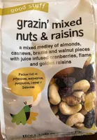 Grazin' mixed nuts & raisins