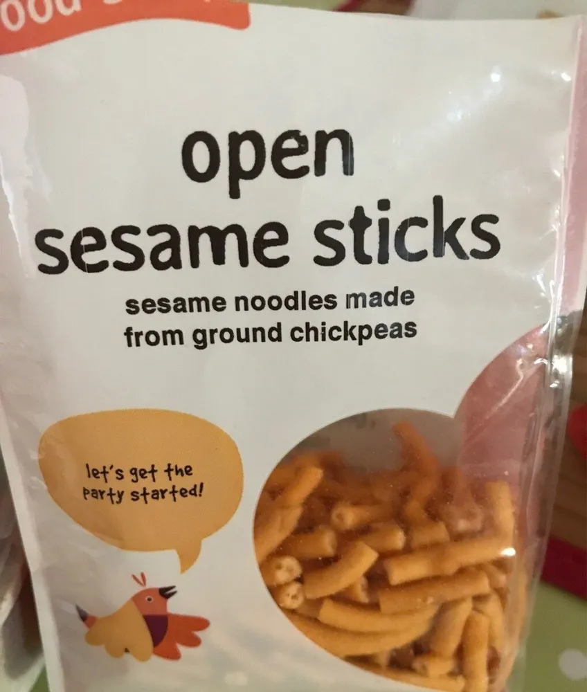 Open sesame sticks