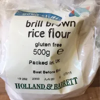 Brill brown rice flour