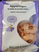 Rondelles de pommes séchées