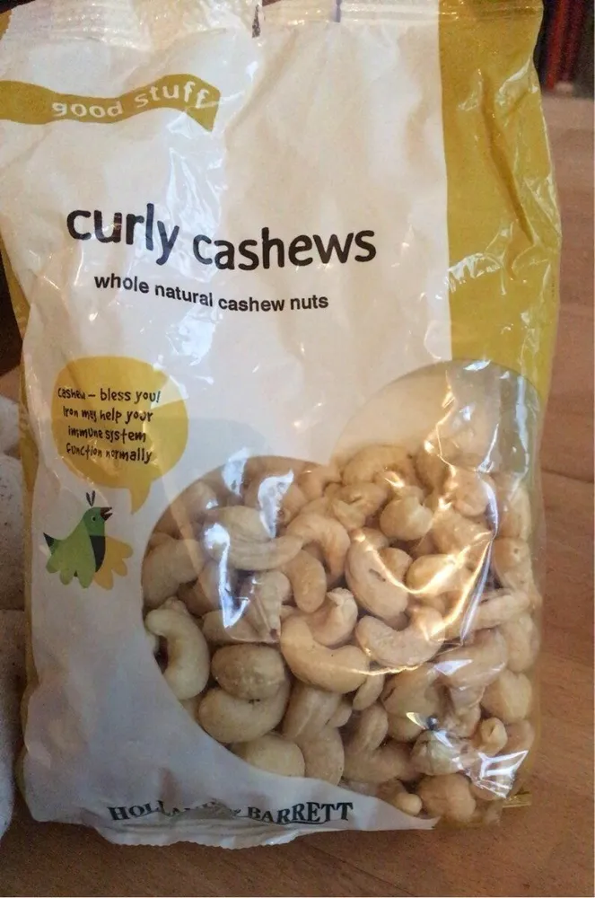 Curly cashews