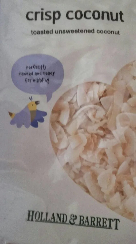 Crisp coconut