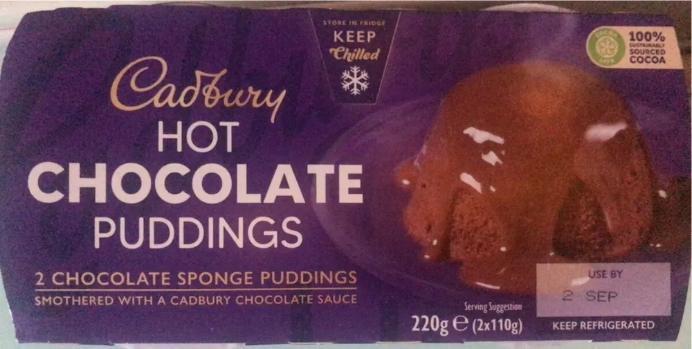 Cadbury Hot Chocolate Puddings