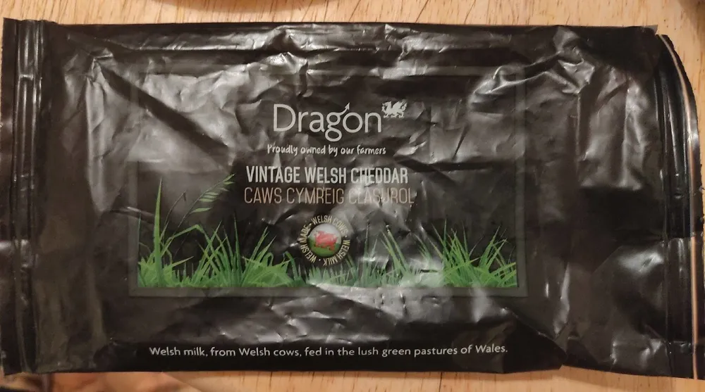 Vintage Welsh cheddar