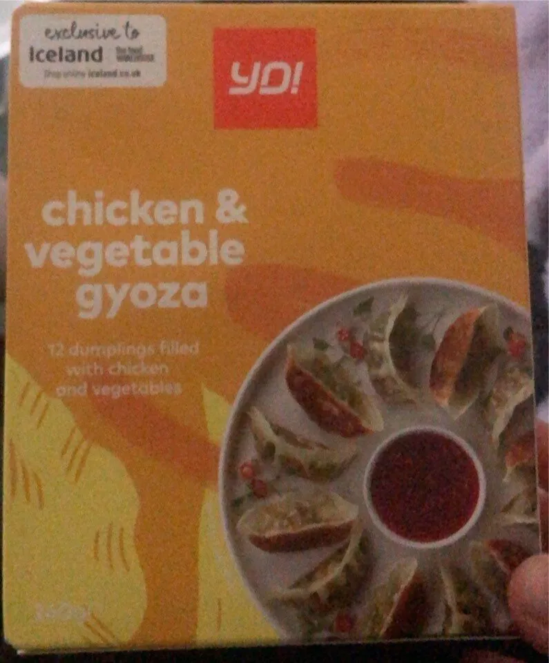 Chicken and Vegetable Gyoza