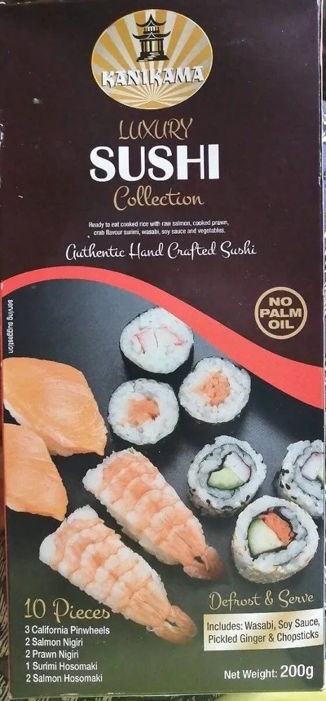 Luxury sushi collection