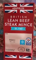 British lean beef steak mince