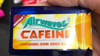 Chewing-gum goût caféine