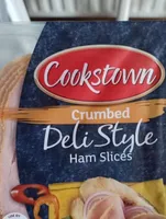 Deli style oven baked ham slice