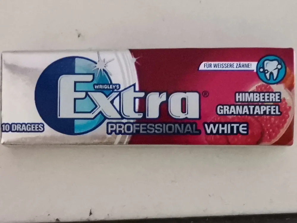 Himbeere Granatapfel Kaugummi Professional White
