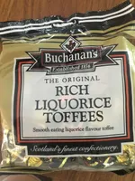 Rich liquorice toffees