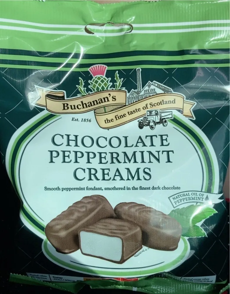 Chocolate peppermint creams