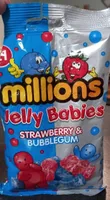 Millions Jelly Babies Strawberry & Bubblegum