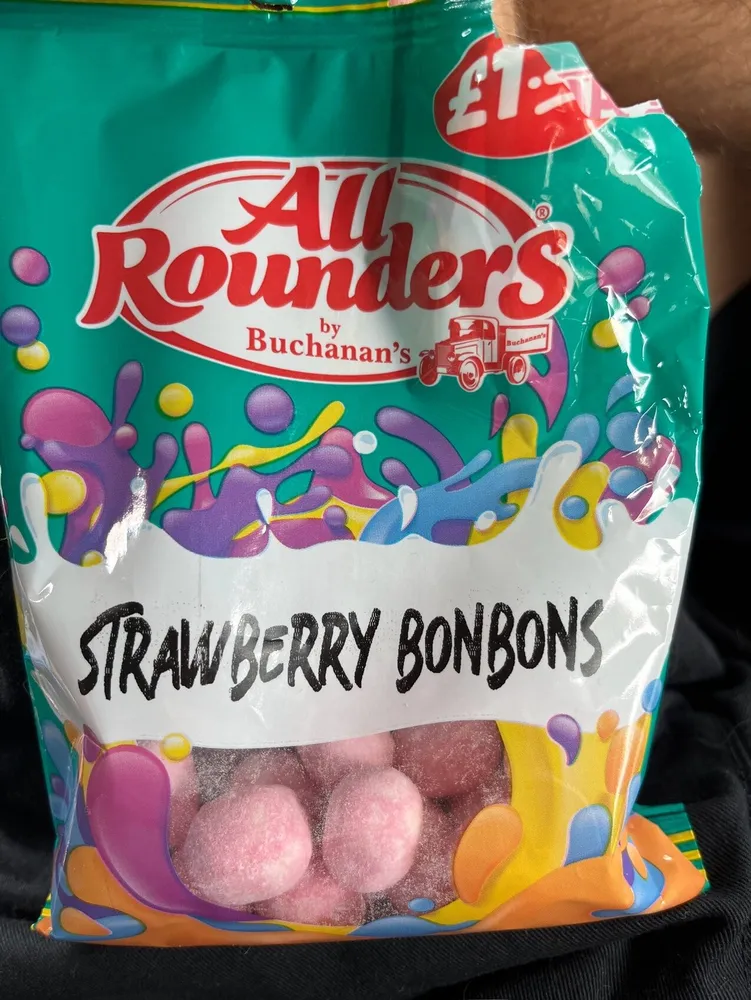 All Rounders Strawberry Bonbons