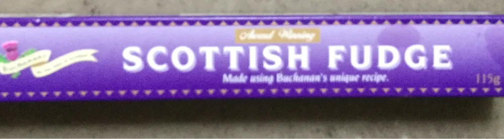 Scottish fudge