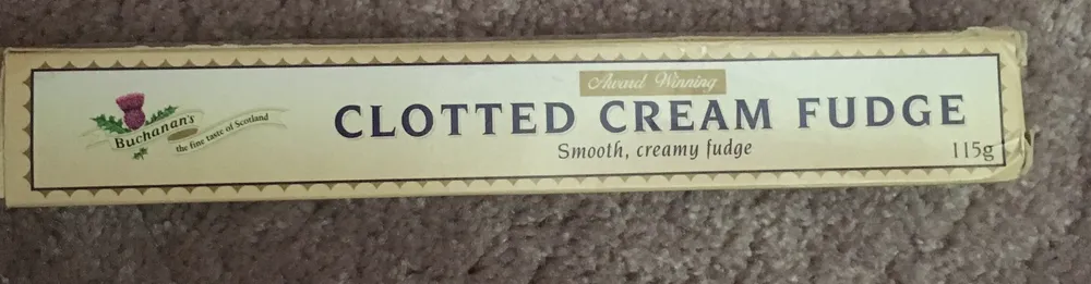 Clotted cream fudge