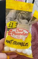 Mint crumbles