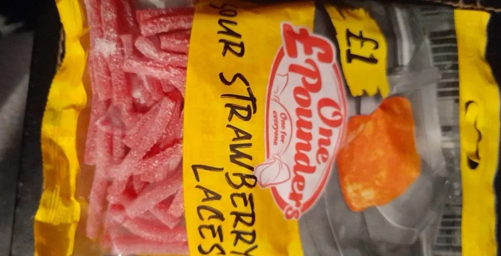 Sour Strawberry Laces