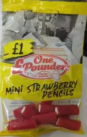 Mini Strawberry Pencils